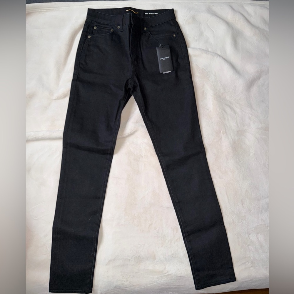 Saint Laurent Black Relaxed Men’s Jeans